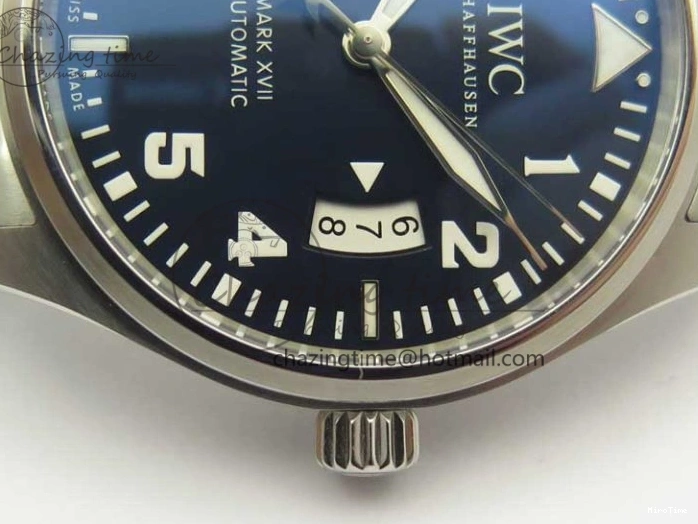 MIROTIME 0811 Mark XVII IW327014 Le Petit Prince MKS 1:1 Best Edition Blue Dial on SS Bracelet MIYOTA 9015 V FastDry 7191